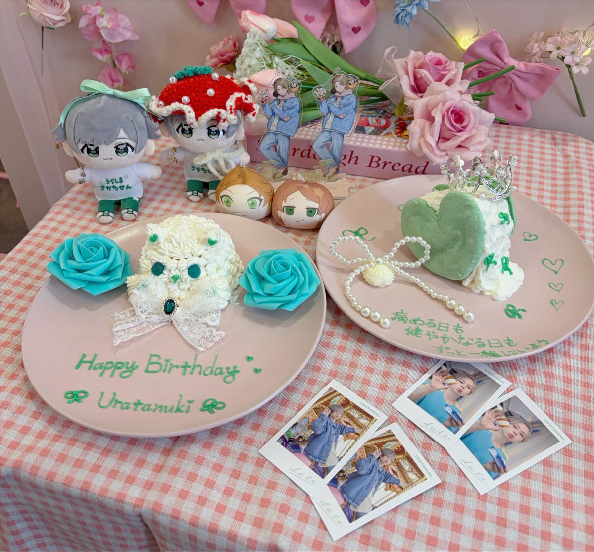 miton_tanu's tweet photo. .⋆𝜗𝜚 ┈┈┈ ⋯ ┈┈┈ 𝜗𝜚 ┈┈┈ ⋯ ┈┈┈𝜗𝜚.⋆
               病める日も健やかなる日も
                  ずっと一緒にいよう💍
.⋆𝜗𝜚 ┈┈┈ ⋯ ┈┈┈ 𝜗𝜚 ┈┈┈ ⋯ ┈┈┈𝜗𝜚.⋆

お誕生日おめでとうございます🎂
沢山の幸せが訪れますように💭💚
 #うらたぬき誕生祭2026 https://t.co/SPNMeWh2tn