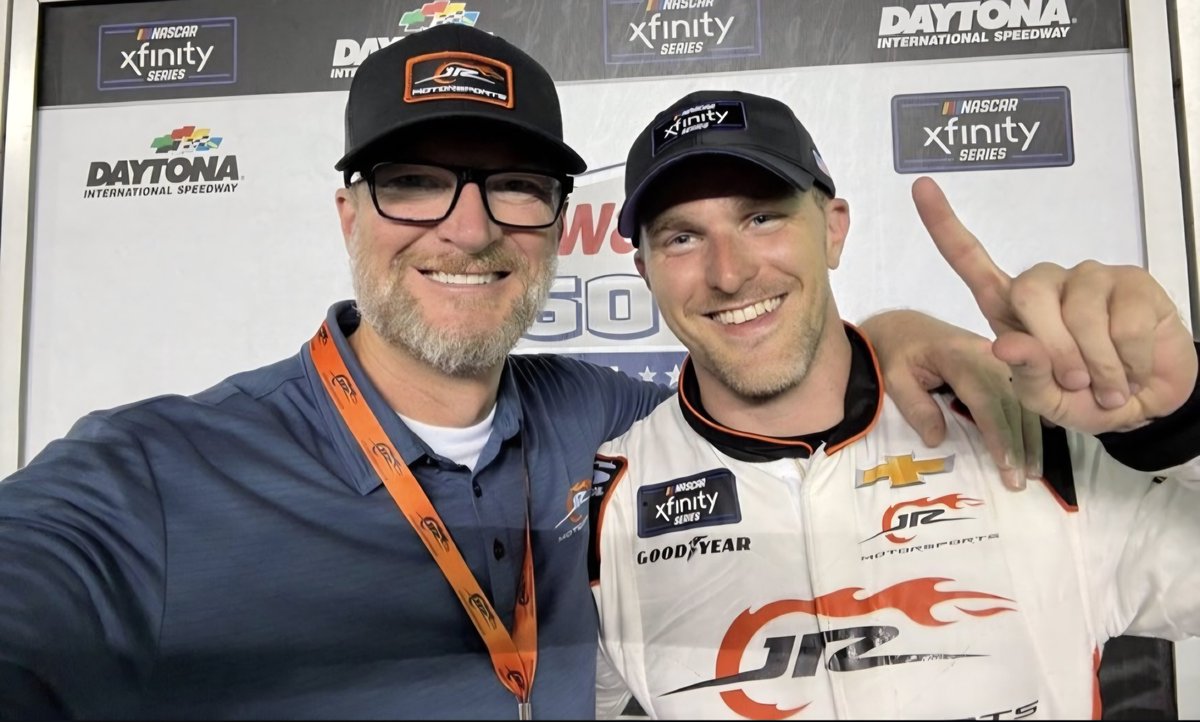 LastLapInsider's tweet photo. Happy 36th birthday to the 4-time (yes, 4-time) Craftsman Truck Series winner and the co-winner of the 2025 Wawa 250 at Daytona, @pkligerman ! 🎂

#NASCAR #ParkerKligerman #JrMotorsports #DaytonaInternationalSpeedway https://t.co/TeG9ub9G5R