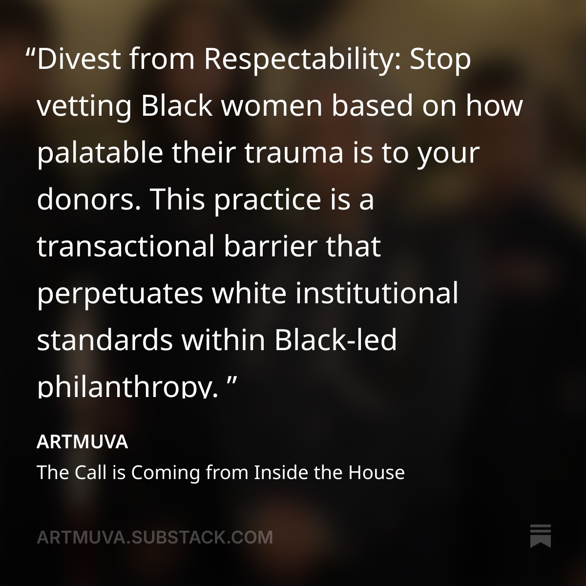 SimplyPryme's tweet photo. Divest from Respectability Politics. #ARTMUVA #PrymeSolutions #Like #Share #Subscribe https://t.co/DMIgyD8o4y https://t.co/nWp6BXdqWV