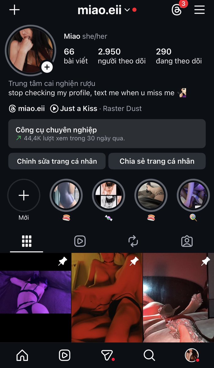 Xiaomiiei's tweet photo. IG cũ mình không dùng nữa,
muốn giữ contact mình thì follow IG: Miao.iie nhé. https://t.co/FQrTFsuvSE