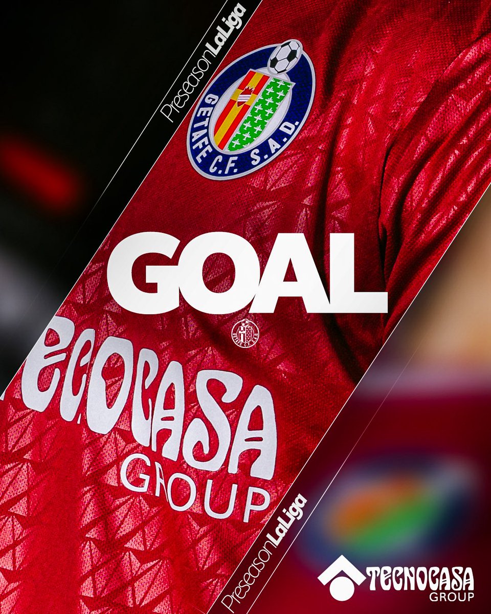 GetafeCF's tweet photo. ⚽ 56’ | 0-1 | ⚽ ¡GOL DEL GETAFE! ¡GOL DE RISCO!
🔗 https://t.co/YZohBFUKVL
#TottenhamGetafe | #GolGTF | #PreseasonLALIGA https://t.co/gT0SKcw2ea