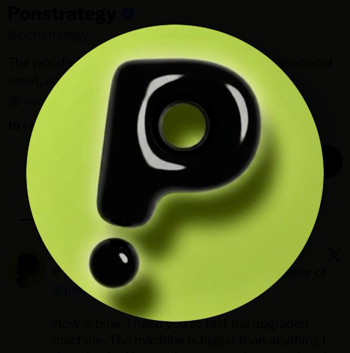 LiquidityFarm's tweet photo. @BAYCBoshi Receive daily Pons dividends for holding ponstrategy $PONSTR https://t.co/5qwMngSvKU