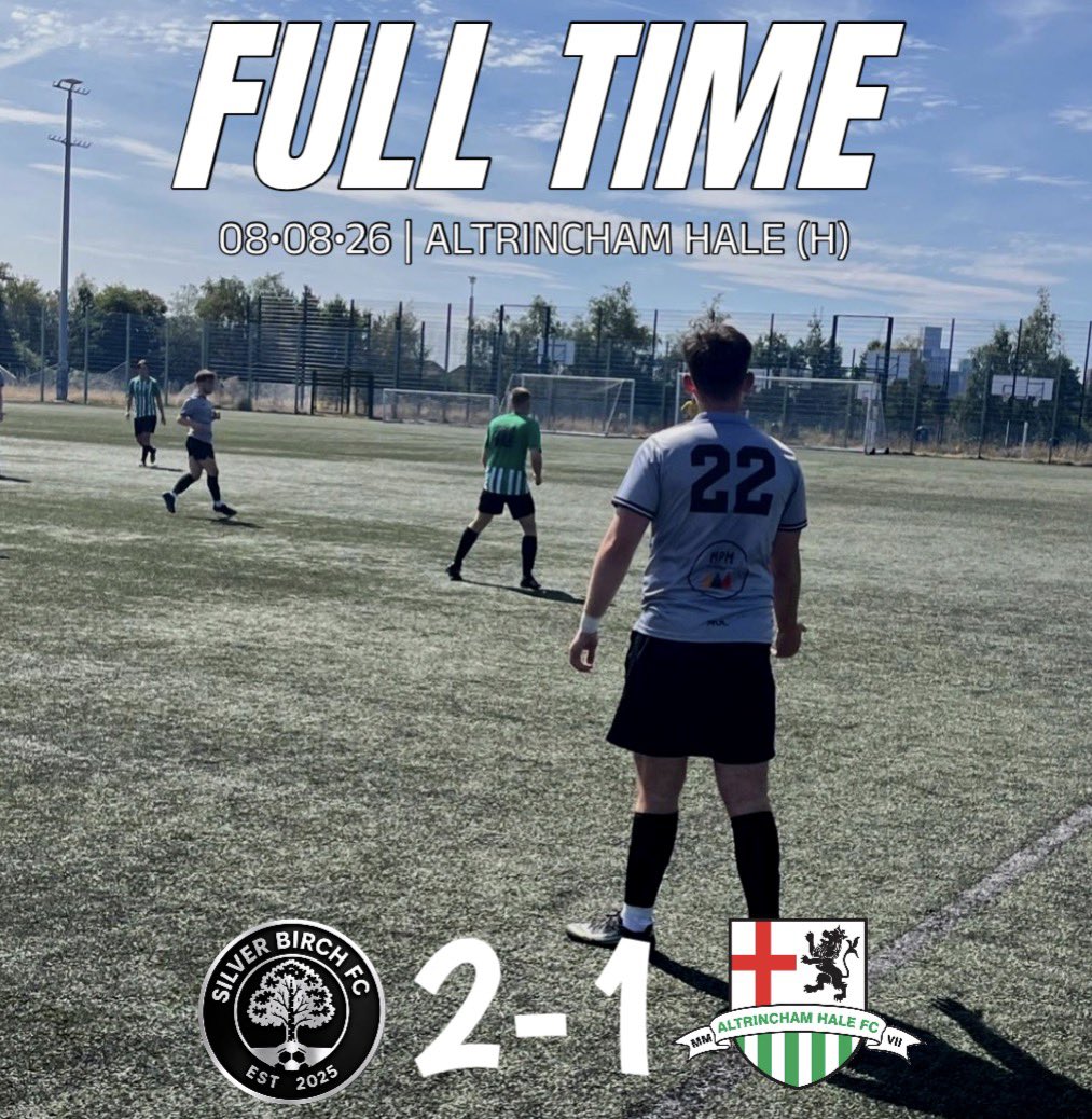 silverbirchfc_'s tweet photo. First win secured ✅ 

The Birch get of the mark in Pre-Season with a 2-1 victory against Alty Hale in a strong performance from the lads🙌

#UpTheBirch | #UTB https://t.co/D3iIhUzHld
