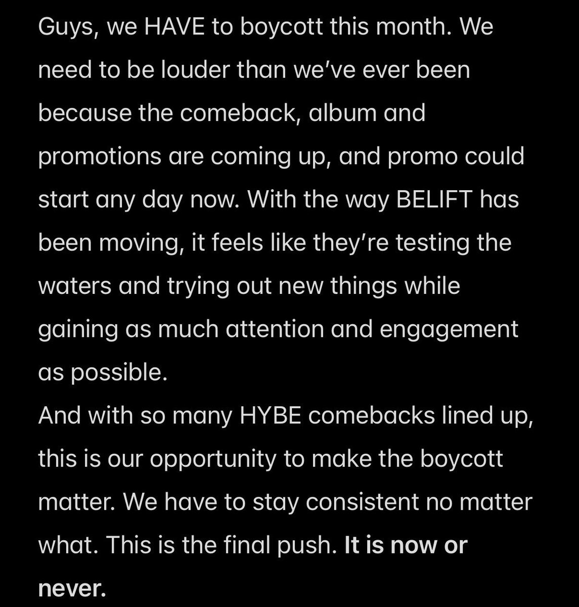 riki_holicc's tweet photo. BOYCOTT BOYCOTT BOYCOTT https://t.co/qhRkmf1Nb5