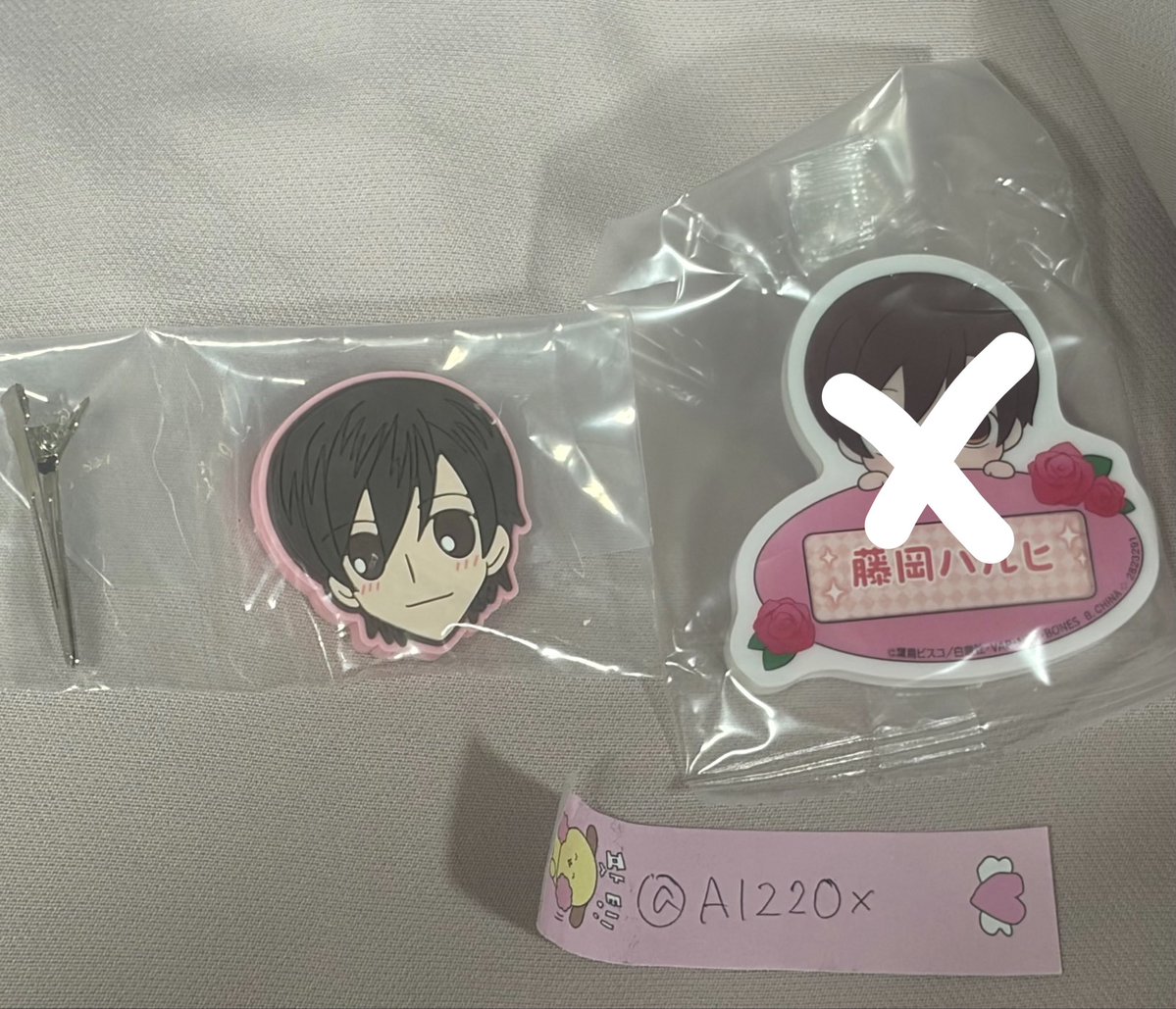 Al220x's tweet photo. @rariuu66 初めまして、検索よりお声がけ失礼いたします。
当方ハルヒヘアクリップを所持しているのですが、環おくるみと交換していただくことは可能でしょうか。
難しいとは思いますが、ご検討よろしくお願いいたします。 https://t.co/KefisSkXMc