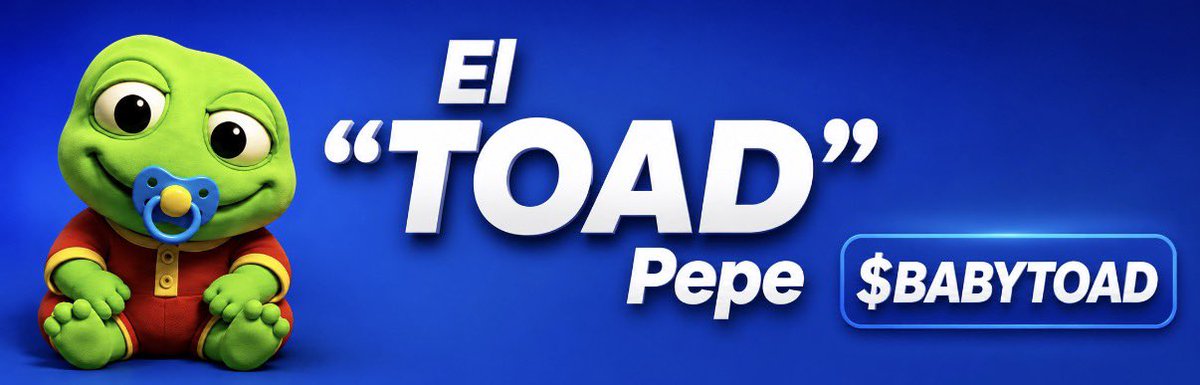 babytoadpepe's tweet photo. Welcome to Official BABYTOAD main page! We sent @slingoorio 3.5% and paid 10x boosts dex and more big things coming ! Also i paid for blue check mark on X !

CA: BVxz4g44d7z2CV5ZERPsvxY3QznPmof1Ddpascjipump https://t.co/2BVPY4J01t