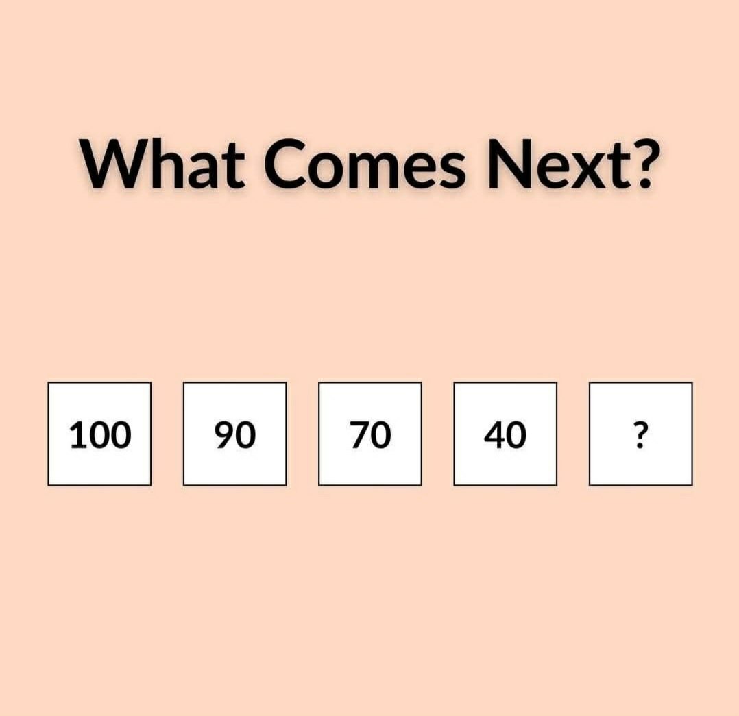 NancyUSA001's tweet photo. If you solve this pattern 

Your iQ level is High 🔥👇 https://t.co/lebHCP3Snc