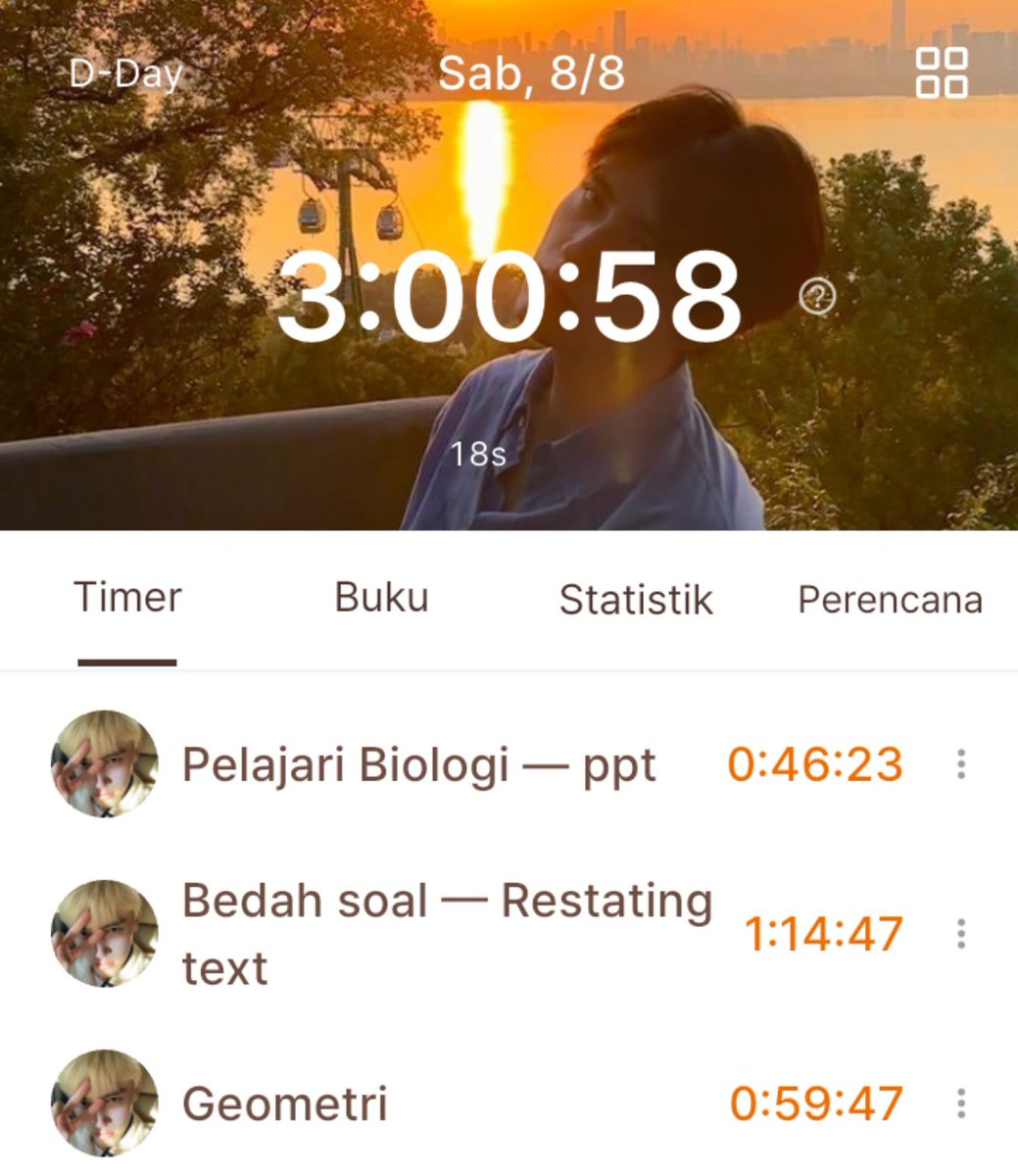nffeiyu's tweet photo. ｡⁠*ﾟ⁠+ PROGRES STUDY — 08/08/26
Pagi tadi belajar biologi sama bikin thread, siangnya tidur, sore bedah soal Inggris (lovee bgtt), trus malem tadi main mini game yeeayy! seru bgt plss 🥹😻 terakhir belajar geometri dehh~ (sukak geometri 🫰🏻) https://t.co/eOKdG7v728
