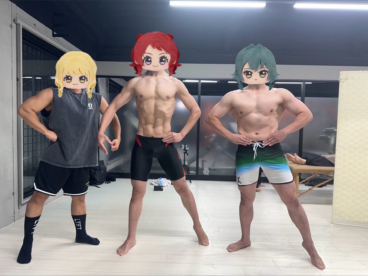 acb1031's tweet photo. 初ポージング指導受けてきました🏋️

めｯｯｯｯｯｯちゃ難しい！！！残り3ヶ月しかありませんがマジ頑張ります🔥🔥🔥 https://t.co/zNPUj1hhqw