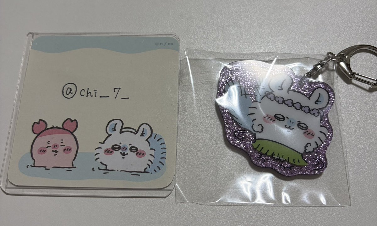 chi__7_'s tweet photo. ちいかわ 人魚の島のひみつ 映画 ラメアクリルキーホルダー

譲》モモンガ
求》ちいかわと島二郎 又は セイレーン

郵送又は都内手渡し
検索からでもお気軽にお声掛けいただけますと幸いです。 https://t.co/Fc88nnogtI