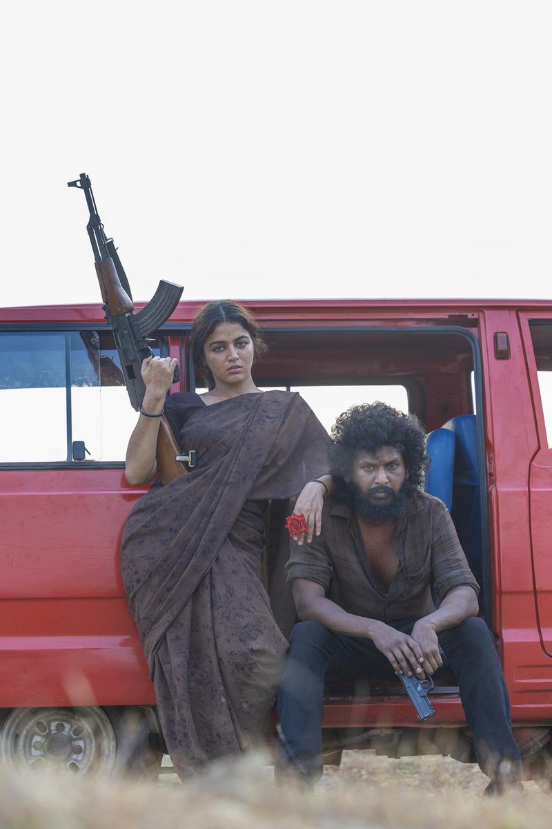 tweetbyarumugam's tweet photo. Wamiqa handing gun on the one hand and rose on the other is the most sexiest thing i seen on the recent past. https://t.co/cTvQZYBAQb