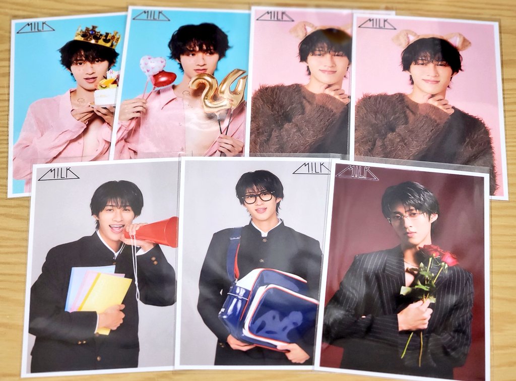 tsukune5hon's tweet photo. 【交換】曽野舜太  24th BIRTHDAY 生誕グッズ 生写真 ミニフォト

【譲】画像②③
【求】画像①❤️💞

※詳しくはALT必読⚠️

池袋＞都内、エビライ8/16手渡し希望です。
検索からでもお気軽にお声かけください🙇‍♀️

 #MILK交換   #MILK求 https://t.co/oaCWJDp82H