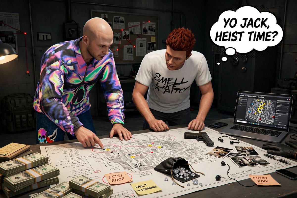 nebulaz_yt's tweet photo. Yo @Jackknifefin — it's Nebs! Don't be scard, Lets Heist! 💎💰
I got the plan ready on the table, just need you for the crew. You down for a PS5 run ?

#GTA5 #GTAOnline #PS4 #GTAHeists #CayoPerico #DiamondCasino #DoomsdayHeist #HeistLegend #PS4Heists https://t.co/GPrQoIUQWb