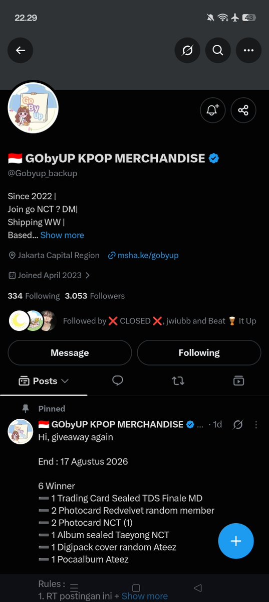 saniyeoja's tweet photo. @Gobyup_backup done, would be amazing to get ATEEZ Digipack 🙌🏻

tagging @bxbblysan @gentlysan https://t.co/lcyOw89aB0
