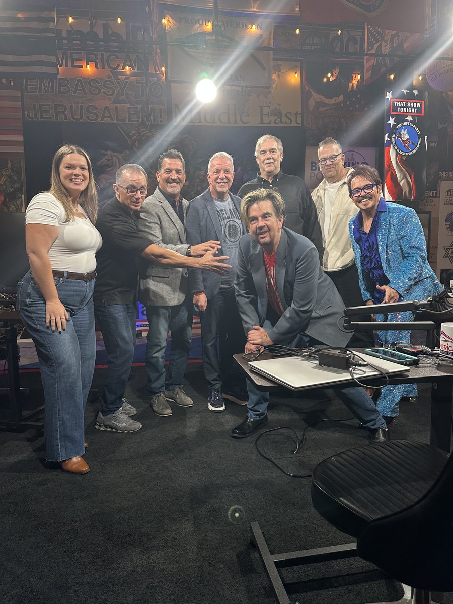 redriverwinds's tweet photo. @lfs6b From October 3, 2025, composer Thomas Stone with 6B crew!  Erin, Rick, Paul, Vin, KDJ, Tom, Damon, Slick Rick https://t.co/uxy4goBncc