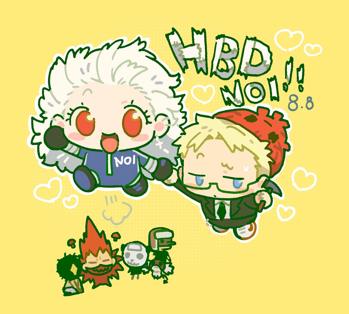 trem_tremi's tweet photo. 能井酱的生日我快乐画鼻嘎🎉🎉🎂 https://t.co/PTsC6ABuG9
