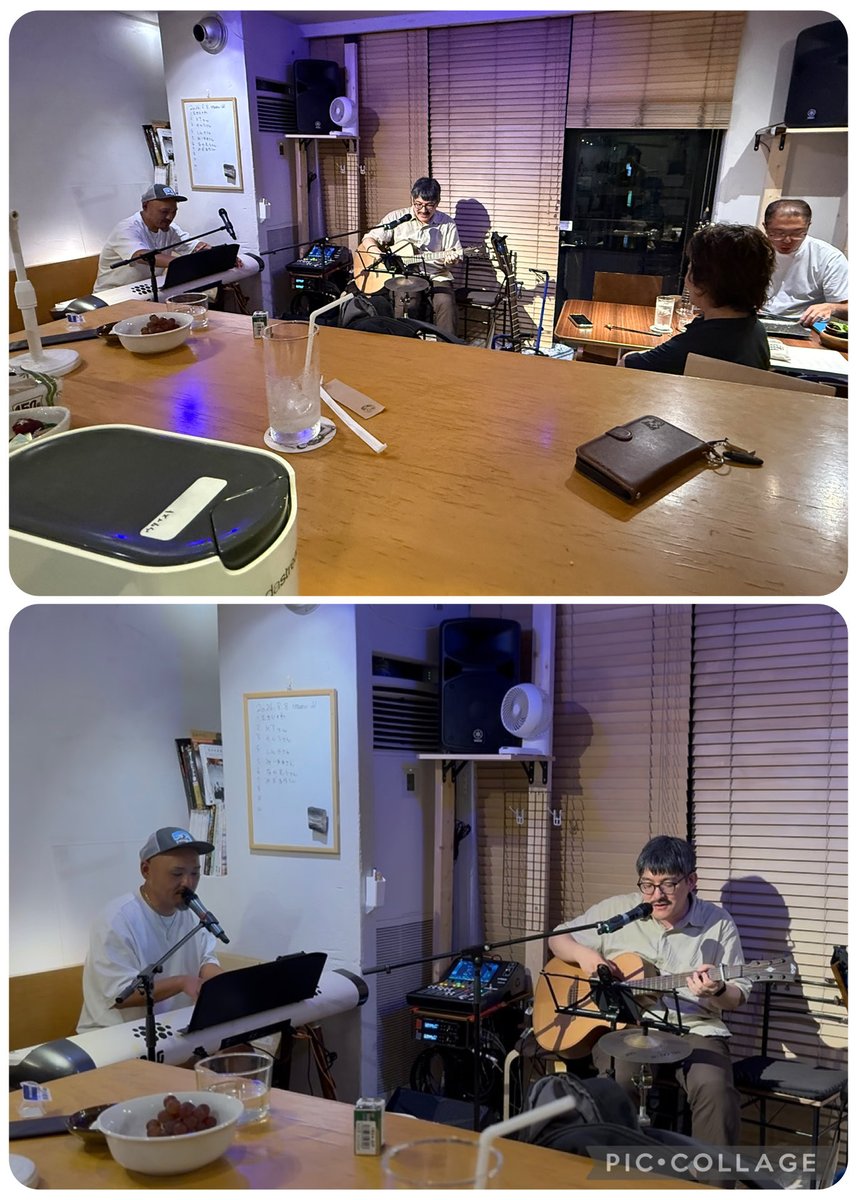 _tomo_0103's tweet photo. 今日もお疲れ様でした☺️

ウタイストカフェ🎵オープンマイク営業🈺スタッフ入らせて頂きました✨

和やかに✨楽しく✨でした💓

ではゆるりと寝まーす🛏️

お休みなさーい😴💤 https://t.co/f49YHxiYuR