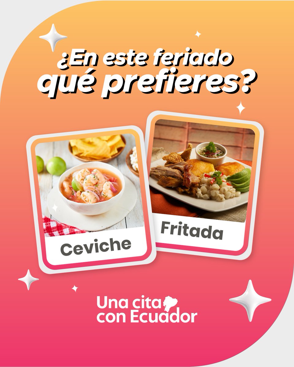ComunicacionEc's tweet photo. Disfruta de tus destinos favoritos, apoya lo nuestro y aprovecha el IVA al 8 %. Una oportunidad para recorrer, compartir y vivir todo lo que nuestro país tiene para ofrecer y haz match con Ecuador. 🇪🇨❤️ https://t.co/6FY4BFfxrE