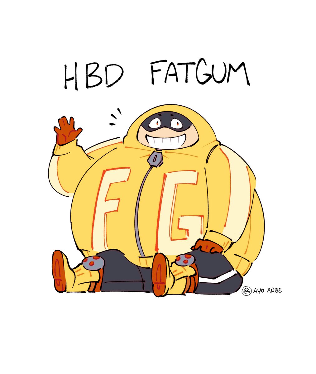 AyoAnbe's tweet photo. Love you boo~ 

#fanart #mha #fatgum https://t.co/bCp73rMk0T