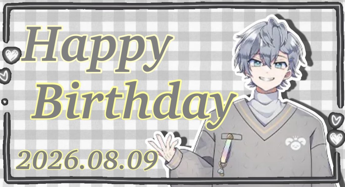 Cqv8h's tweet photo. @Hiro_clflpeach くんへ

お誕生日おめでとうございます❣️
今年もいい一年になりますように☆。.:＊・゜

ALTにてお手紙を書いたので読んでくださると嬉しいです https://t.co/aiBl9b5RHT