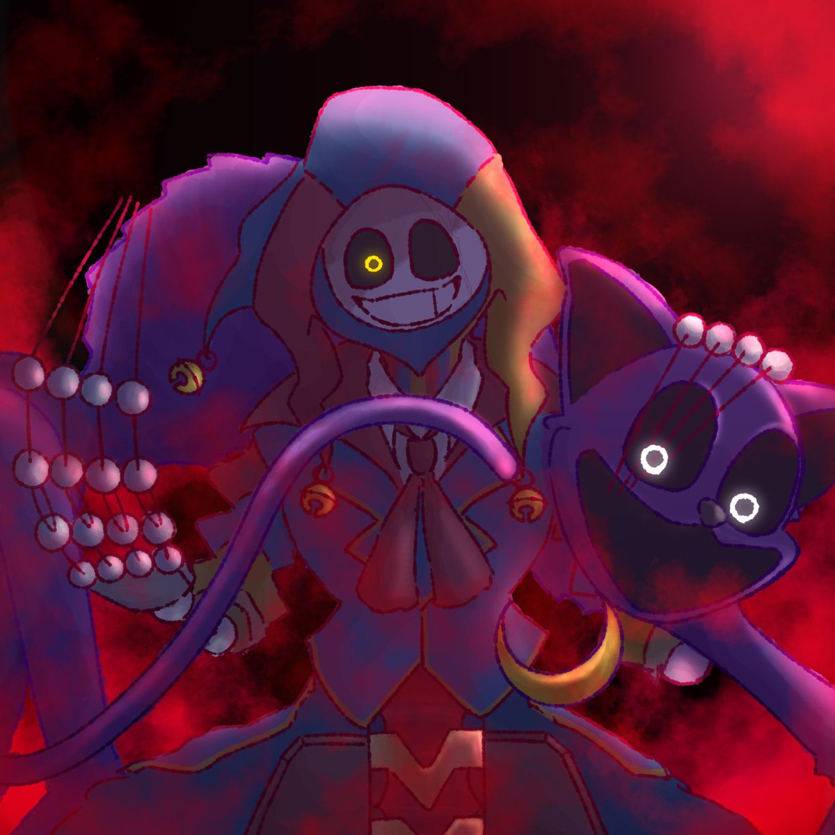 roa_0071's tweet photo. 「THE HOUR OF JOY 」

#Poppyplaytime https://t.co/x7WBZwiENS