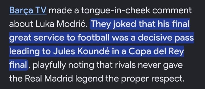 yamaldad's tweet photo. How madrid respects their rivals vs how varca respects their rivals shows the mentality of the small club https://t.co/68tcZmpw1a