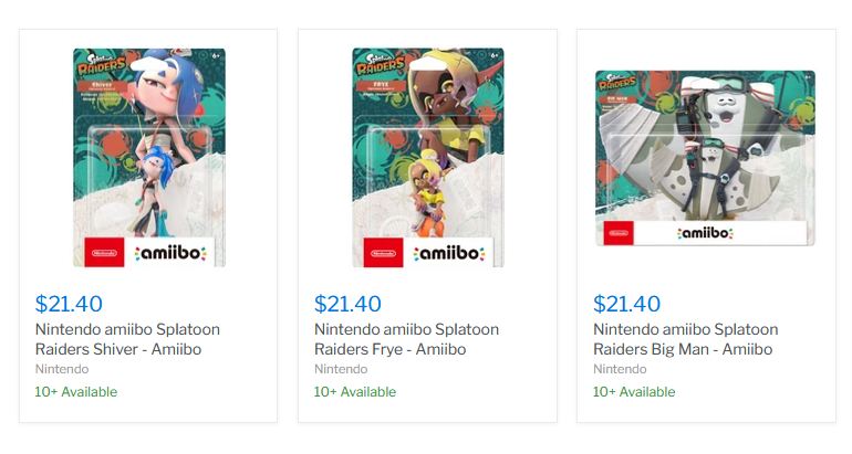 videogamedeals's tweet photo. Splatoon Raiders Amiibo Are in Stock via VGP.  #ad https://t.co/hDTb5oRmfw https://t.co/Kj8HrJIBQe