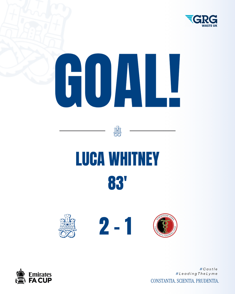 NewcastleTownFC's tweet photo. 83' GOAL!!

Luca Whitney with a snapshot from the edge of the box into the bottom corner

Keeper no chance

#CastleLive | 🏰2-1 🔴⚫️ https://t.co/olPUvWHh4O