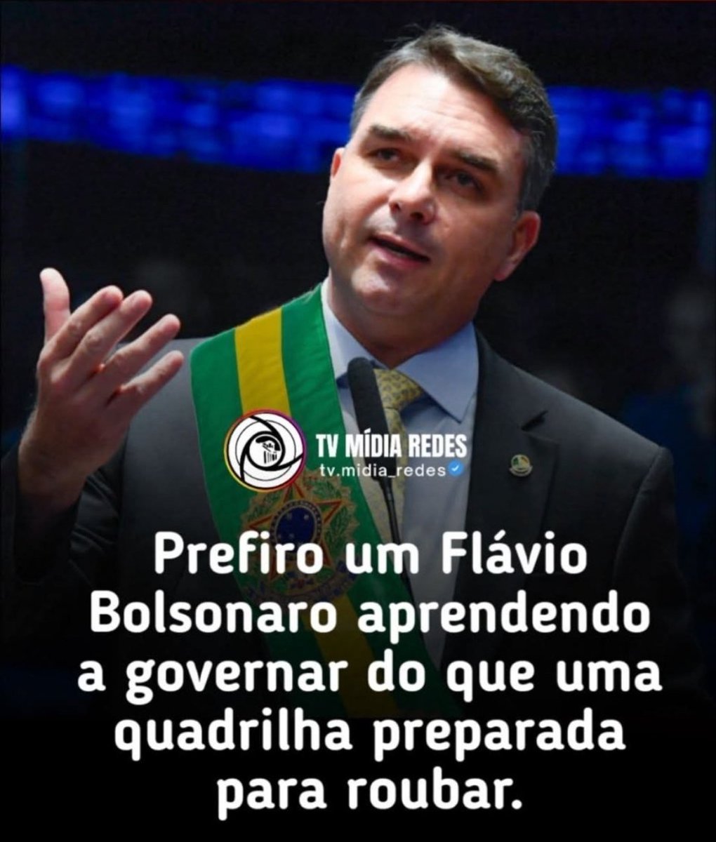 engsilvio78's tweet photo. @folha Dito isso, meu voto é Flávio Bolsonaro 🫡🇧🇷🇧🇷🇧🇷 https://t.co/7ngxwXRukz