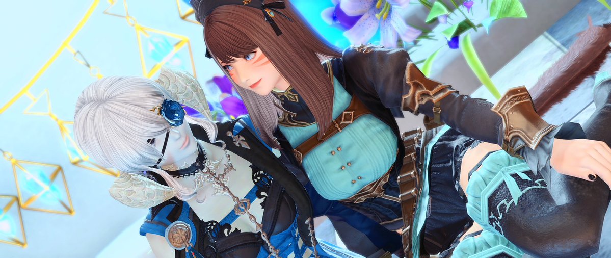 FFXIVyuchan's tweet photo. らら©︎とスタジオ巡りしてきた！！

偶然同じミラプリだったり、トーン似てたりで撮りやすかった〜!!

ビジュも良すぎるから何枚でもとれちゃう……

また行こーね！ https://t.co/rj95QNqCbO