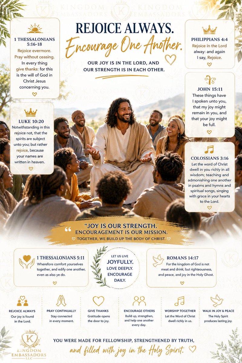 KEmbassadors's tweet photo. The peace that Christ Jesus gives is rooted in continual joy, 24/7. Our joy isn’t found in outward tangible things, but is found in our identity in Christ. The message is one of hope and encouragement…so please encourage someone today! Don’t tear them down, instead build them up!

#Jesus #joy #encouragement #God #Father #freefromsin #nomoresin #Jesustookourplace