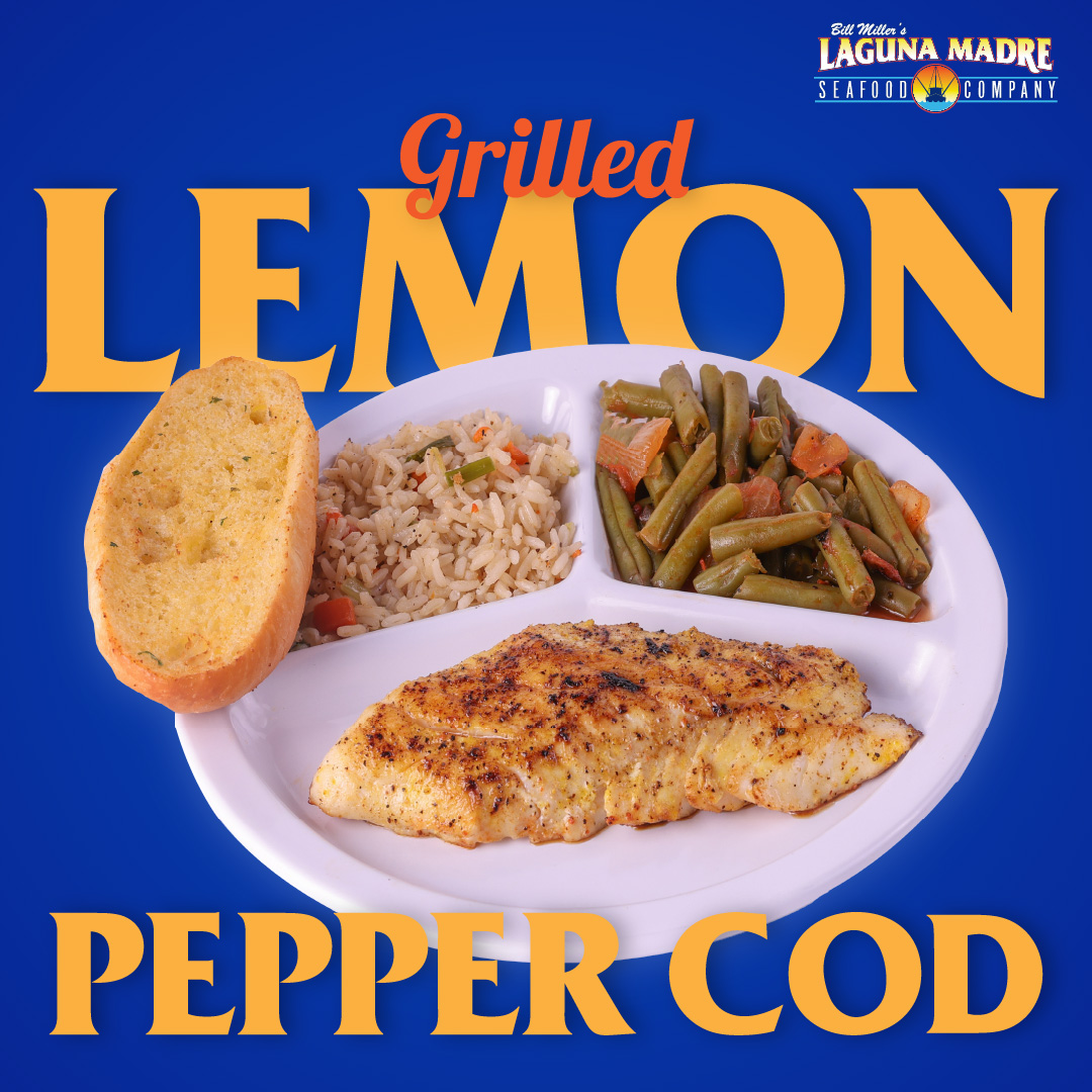 LagunaMadreSea's tweet photo. A little lemon. A little pepper. A whole lot of flavor.🍋🐟
#LemonPepper #Seafood #LagunaMadre #SATX https://t.co/6fOMdHt1Y3