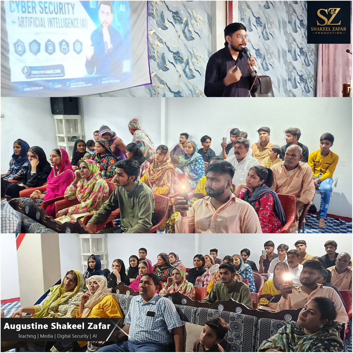 Happyismyname7's tweet photo. A powerful session on Cyber Security, AI &amp; Digital Safety.

#CyberSecurity #AI #DigitalSafety #CyberAwareness #OnlineSafety #DigitalPrivacy #ResponsibleAI #AITechnology #CyberSecurityTraining #AugustineShakeelZafar #Lahore #Pakistan https://t.co/ER6lowPu3G