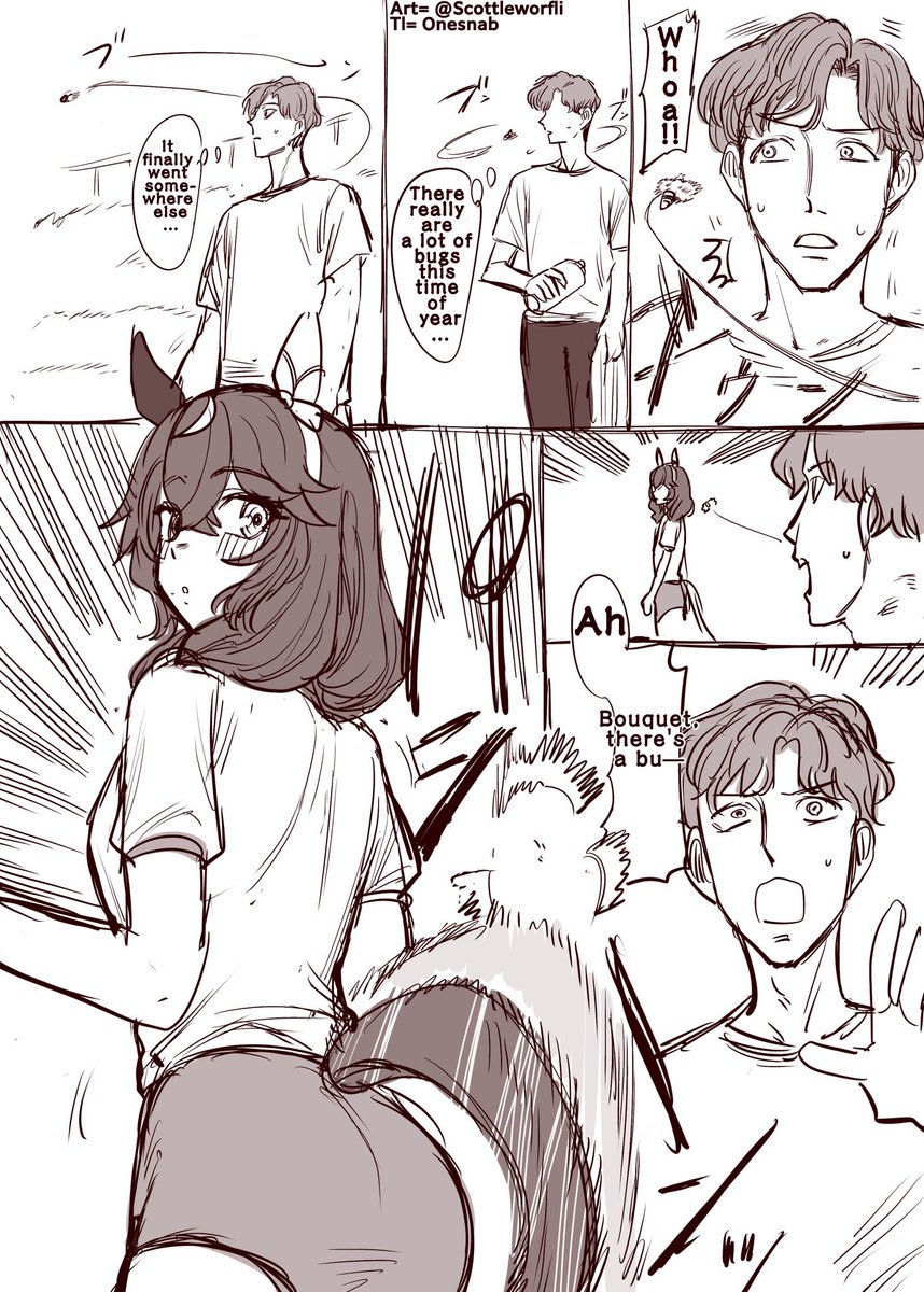 01s_nab23's tweet photo. Art by = @Scottleworfli
TL:EN
#ウマ娘 #Umamusume #ウマ娘英訳 #UmaTranslations https://t.co/huyQ4eCusK