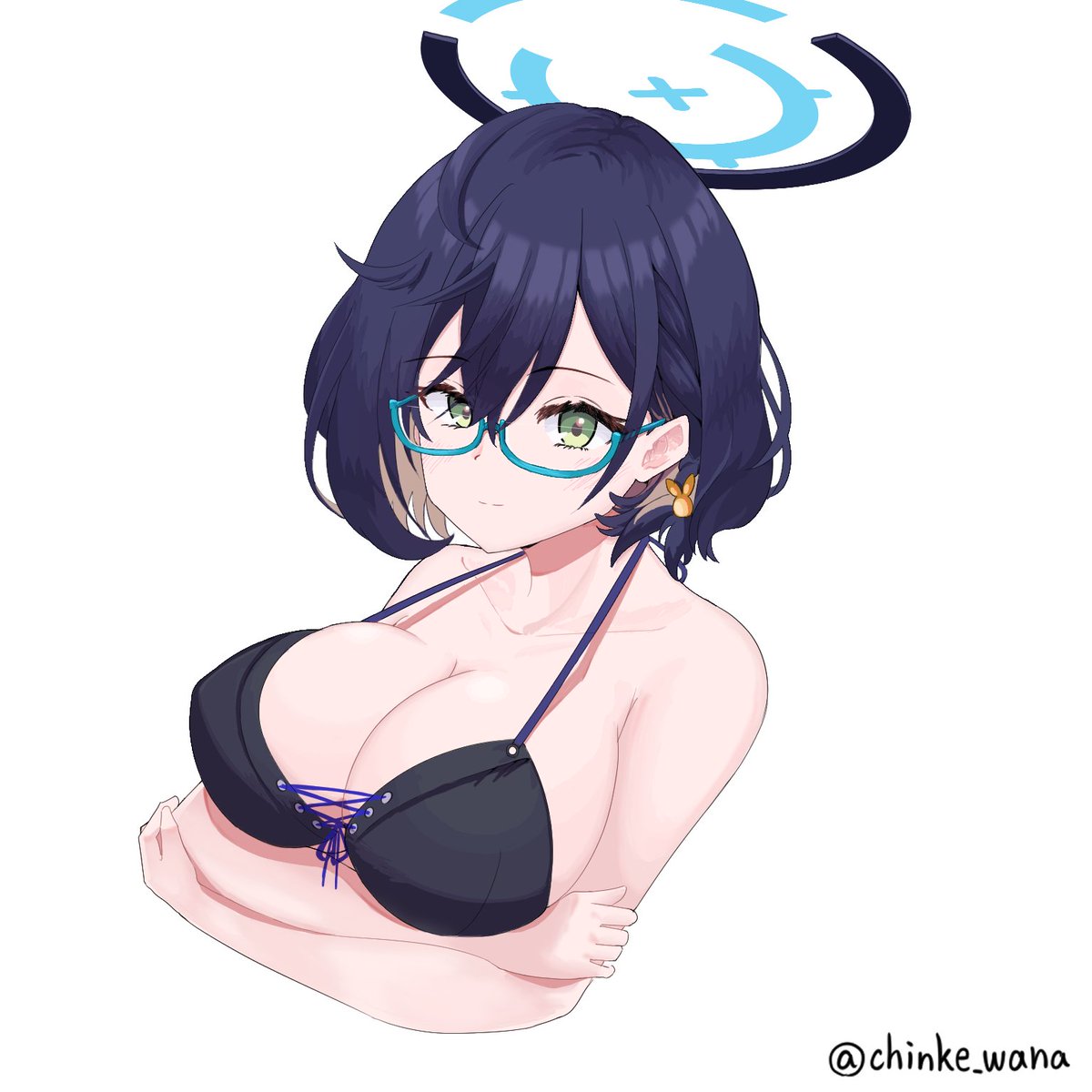 chinke_wana's tweet photo. 水着チヒロ描きました！
#ブルアカ #BlueArchive 
#ブルアカイラスト部 https://t.co/FVmQOTKrw1