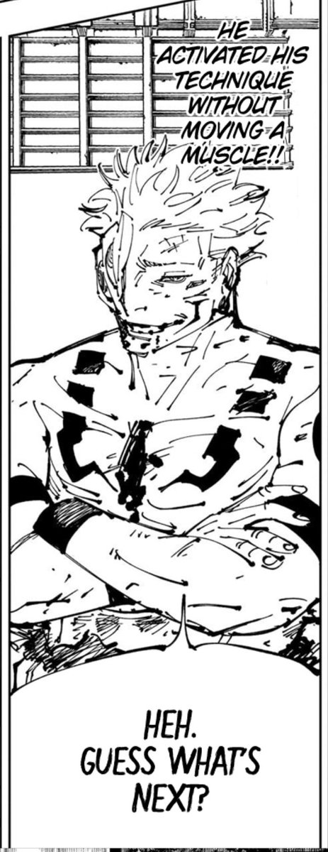Shrine_verse011's tweet photo. Sukuna loves to fold his arms
#jjk #sukuna https://t.co/K2PJ6qeV2v
