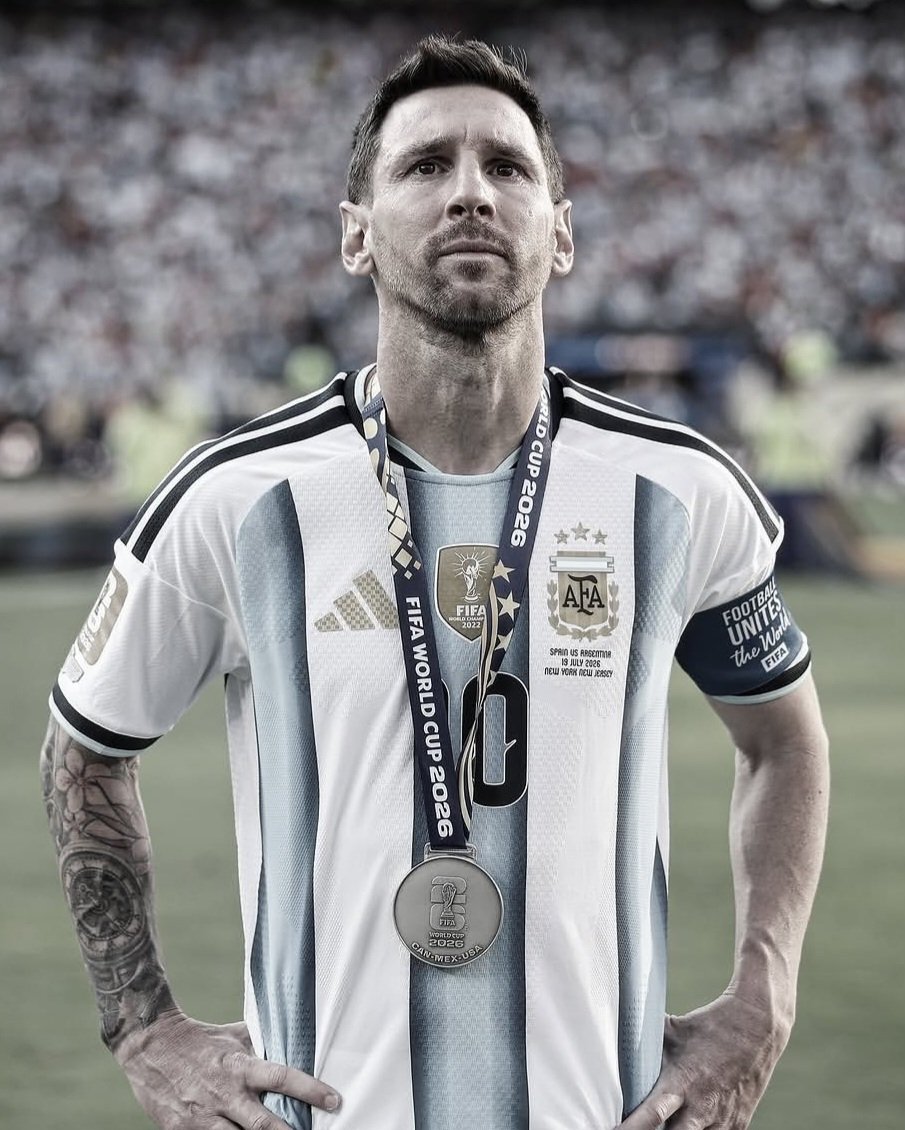 Frantzduval's tweet photo. Toutes mes condoléances à Messi et à sa famille. 
Gratitude éternelle à cette famille qui a découvert dès le plus jeune âge le génie absolu du football. 
Merci à Jorge pour Messi qu'il a donné au monde du football. https://t.co/tV3Ckdj71j