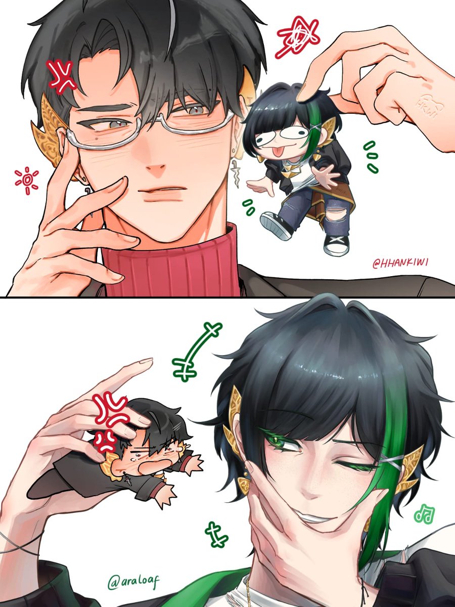 araloaf's tweet photo. ☀️🎵
fun collab with @HHANKIWI 😆🩷
#sunnote #notesun https://t.co/k6SLJIXuAm