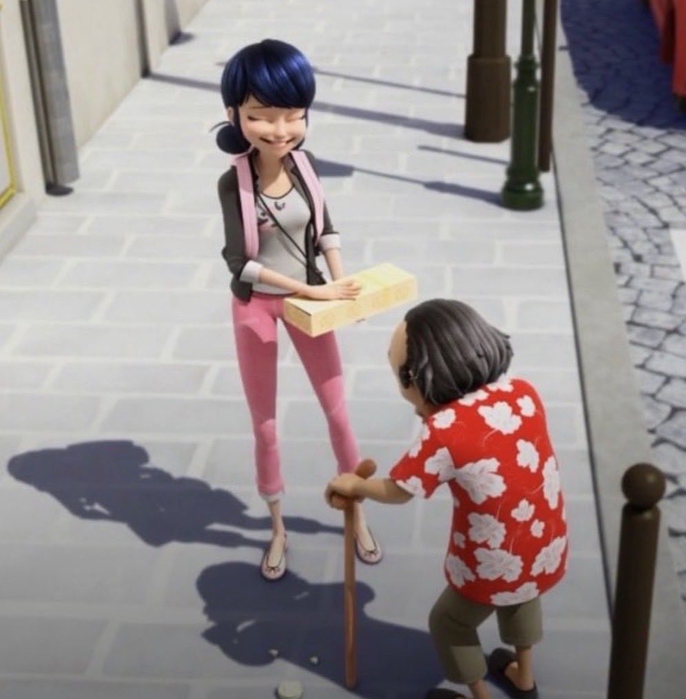Mayurasfeathers's tweet photo. Marinette is pretty much loosing everyone in her life atp she will have no one left by her side 

All this happened just bc she decided to help a random old man one day https://t.co/ZTTPrYt7f1
