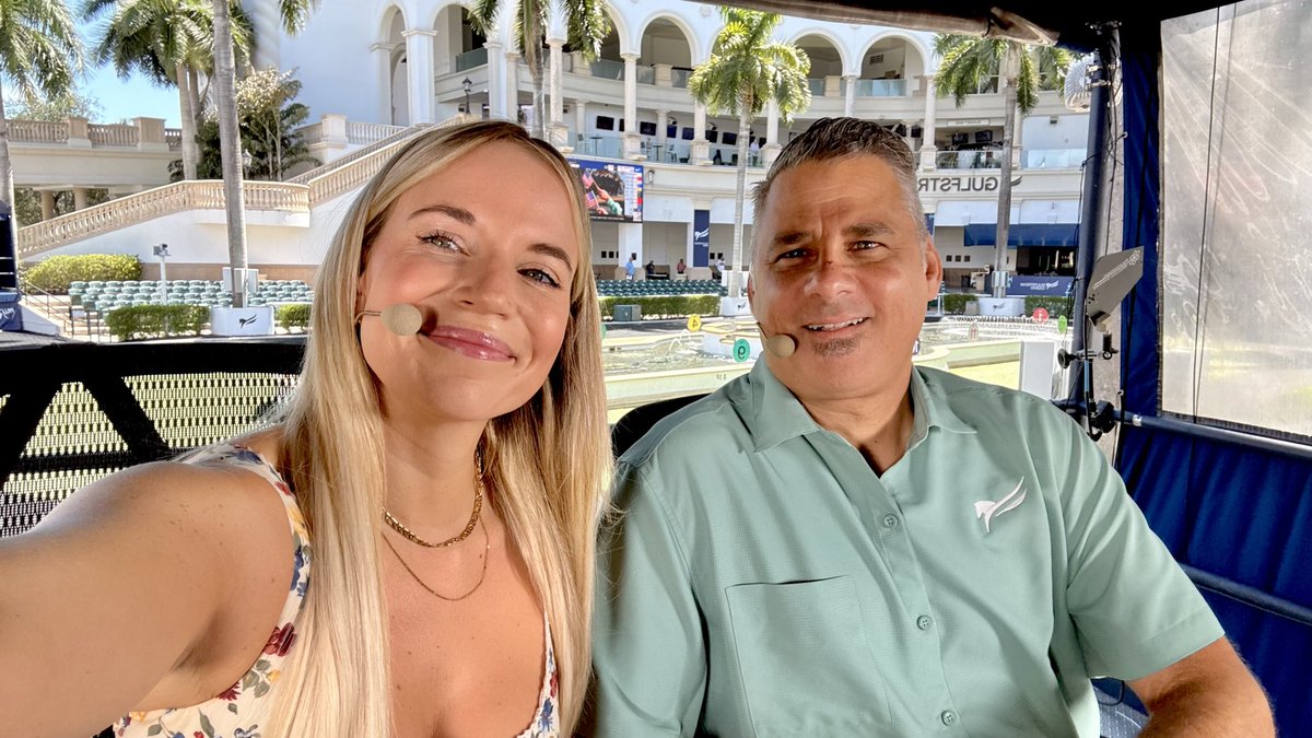 samanthagperry's tweet photo. Happy to be with my 1A this weekend in soflo for a great week of racing at @GulfstreamPark!

R1: 10-3-11-5
R2: 6-4-3-2
R3: 5-8-7-6
R4: 6-7-3-2
R5: 7-2-8-1 (long shot #7)
R6: 5-4-2-6
R7: 7-4-2-9
R8: 3-1-5-2
R9: 2-1-7-8
R10: 4–1-2-6 https://t.co/CgQKszHmDV