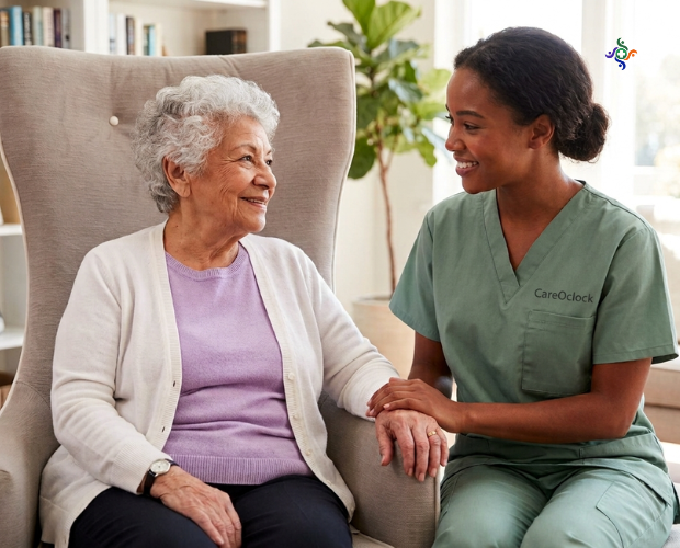 CareOclock's tweet photo. CareOClock combines agency standards with platform speed so families get consistency, backup coverage, and accountability. #HomeCareInnovation #CareOClock https://t.co/FqPav2Xsw2