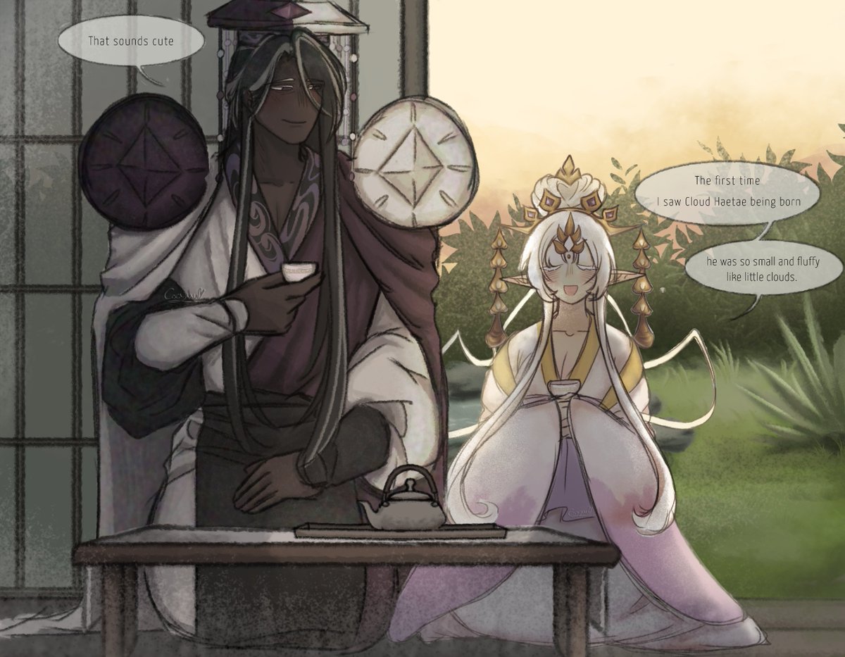 COCOYUU_U's tweet photo. The way he looked at her was so gentle🥹#mysticflourcookie #flourofvolition #darkcacaocookie #mysticcacao #darkflour #crkfanart https://t.co/7DwZwNUEnx