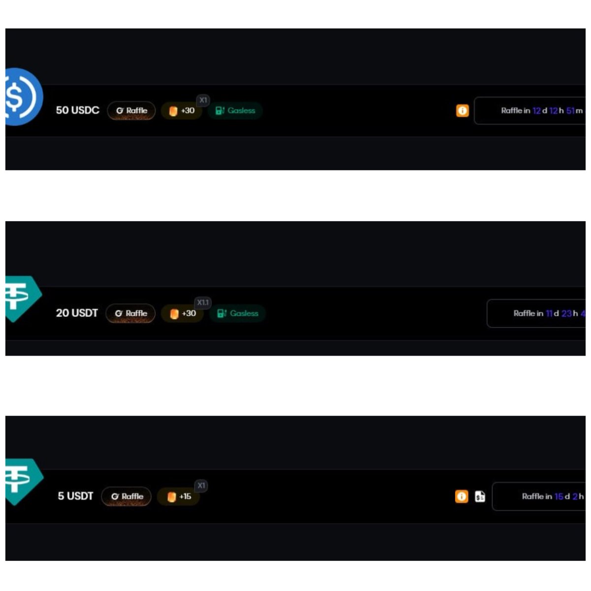 HottieBabeGem's tweet photo. Galxe Campaigns

🔗 Win $500 USDC | Neutrl Finance | Referral Launch Campaign [50 USDC each for 10 Winners

• Go to https://t.co/r3fIIM0LBb
• Complete the tasks

🔗 ALPIX Season 2: Meet the 4 AIs & Win! (1,000 USDT Prize Pool) [20 USDT each for 50 Winners]

• Go to https://t.co/tW36OvU18y
• Complete the tasks

🔗 Start NOWA Farming, Rank Up & Get Paid USDT & NOWA Coins Every Single Day [5 USDT each for 400 Winners]

• Go to https://t.co/spFVFZci7R
• Complete the tasks

✨ If you're interested in Galxe Campaigns, do it. But if not, skipped it.

Disclaimer: This is not a paid promotion.