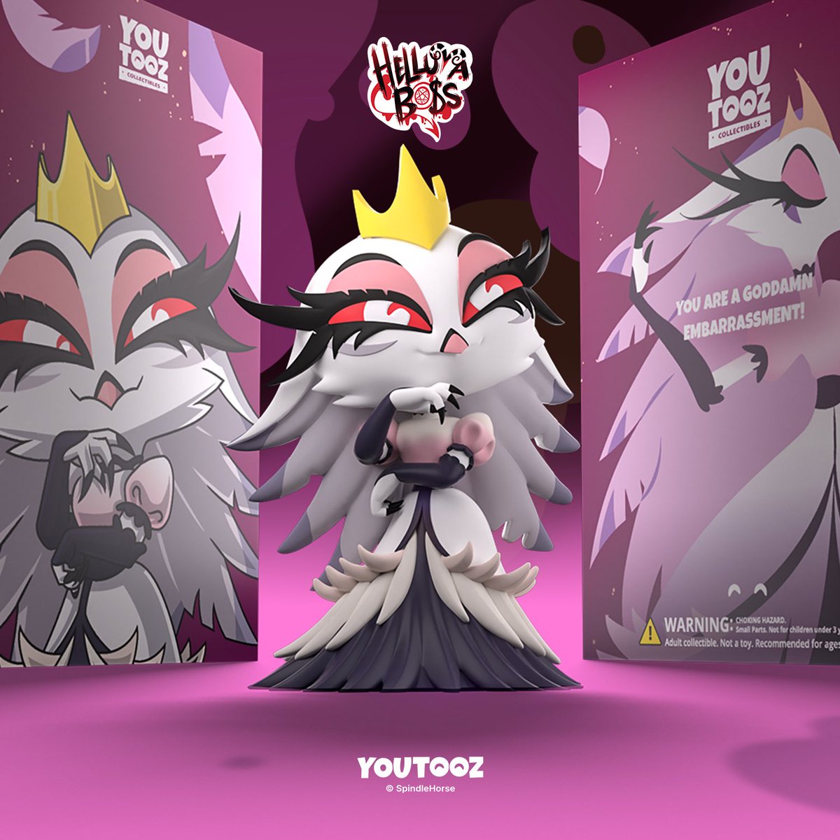 youtooz's tweet photo. i'm going to take everything, everything you own!!!

#helluvaboss returns with all new figures on august 11th at 3pm est 😈 available 4 weeks only https://t.co/2Is2FP1ejd