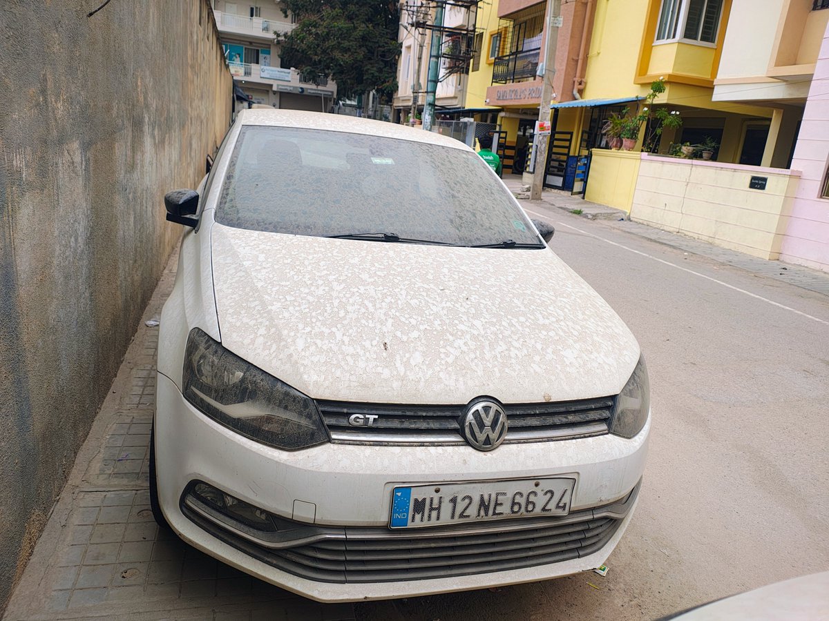 mayankshukla's tweet photo. Vehicle MH12NE6624 illegally dragged onto footpath on concrete blocks by an unknown party. Towed by BTP. Registered complaint BLRC2026080822. Requesting review, car damage check up &amp; cancellation of towing fine.
@blrcitytraffic @BlrCityPolice https://t.co/hlP6JftIcK