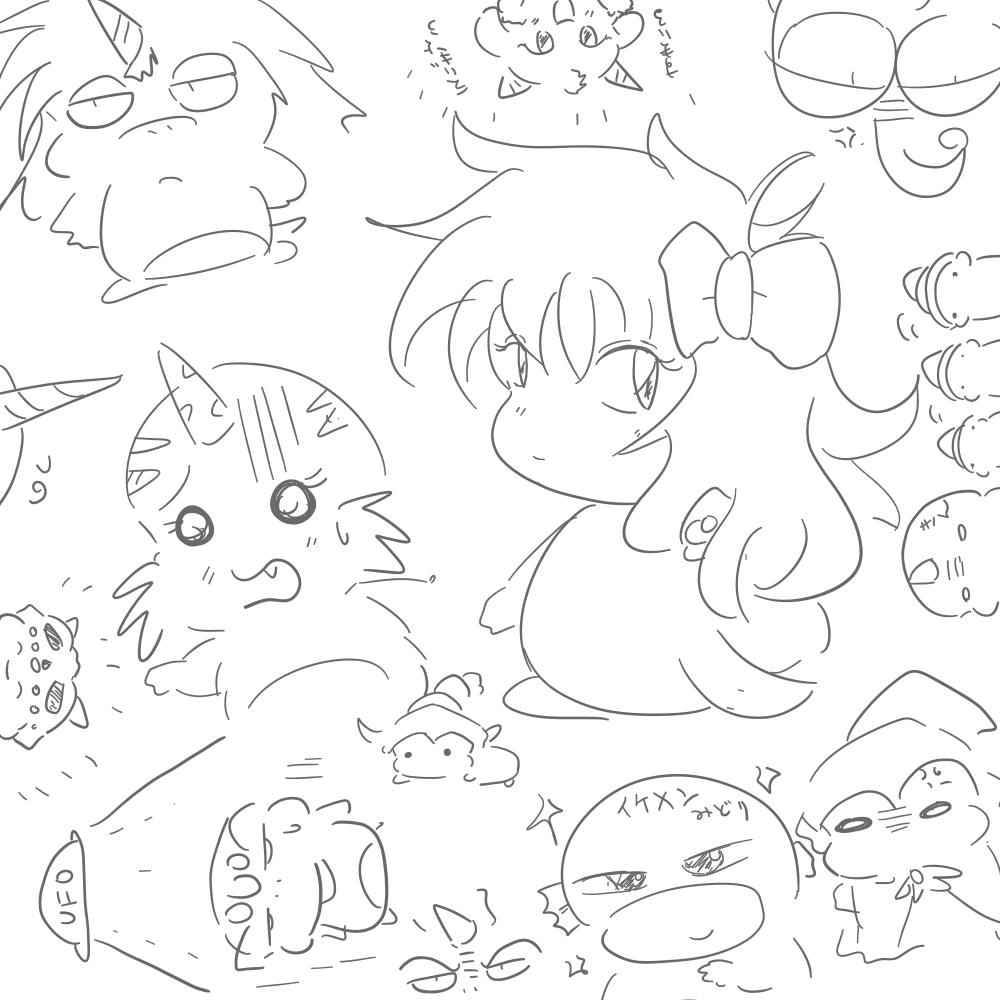 osarakaiju's tweet photo. かんをとりもどしちゅう https://t.co/jeaT2d3I6Z