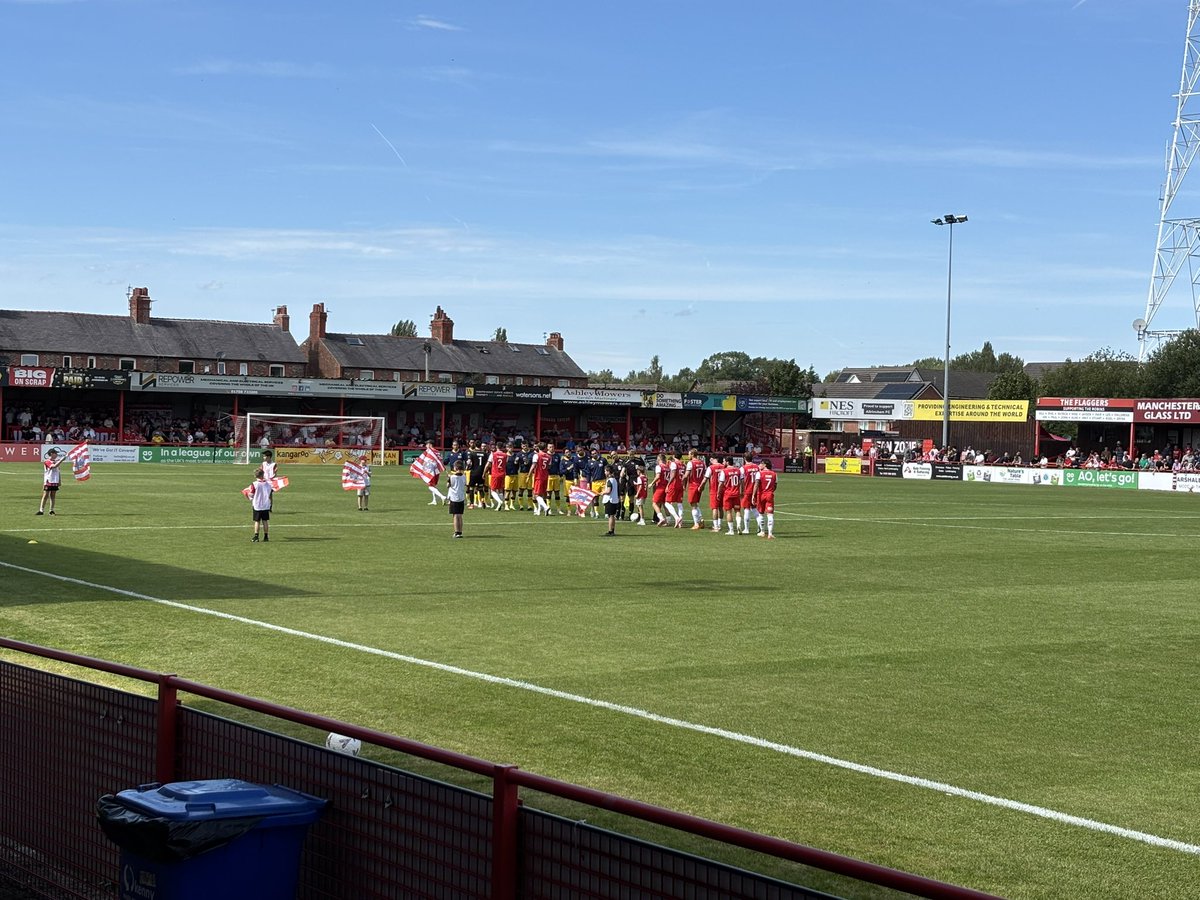ThundersleyPhil's tweet photo. Saturday 8th August 2026
@altrinchamfc 1 @SUFCRootsHall 3
National League 
Moss Lane
Attendance: 2,403 with 801 away fans

Once Southend got into their stride there was only going to be one result, hopefully this is the start of a historic season. https://t.co/urcWSdFmyI
