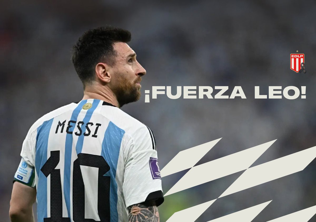 EdelpOficial's tweet photo. El Club Estudiantes de La Plata acompaña al capitán de nuestra Selección Argentina, Lionel Messi, y a toda su familia en este momento de profundo dolor por el fallecimiento de su padre, Jorge Messi.

Enviamos nuestro más sentido pésame y un abrazo para Leo y sus seres queridos. https://t.co/bNXS67Wovf