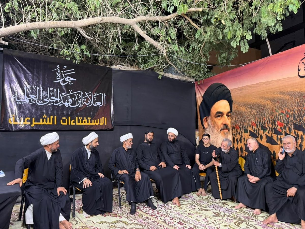 alshirazinet's tweet photo. 🛑 حوزة العلامة ابن فهد الحلي العلمية تختم مشروعها التبليغي في الأربعين الحسيني

وقد شهد المركز توافد جموع الزائرين عليه خلال الأيام الماضيَّة مقدّماً خدماته المختلفة للزائرين الكرام اضافة الى الإجابة على الأسئلة الشرعيَّة الفقهيَّة
التفاصيل:

🔻 https://t.co/kamfF3jHUK https://t.co/aggtpT5i64