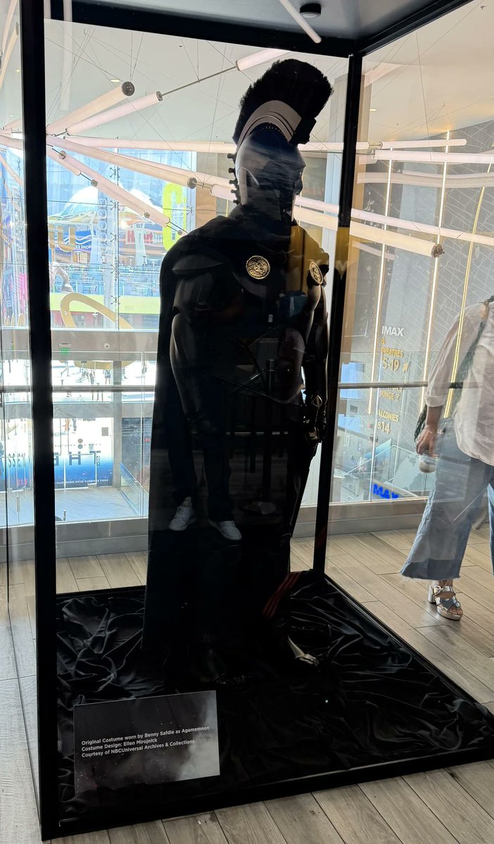 NolanAnalyst's tweet photo. Citywalk Imax had all the costumes used in THE ODYSSEY on display https://t.co/2mqMkRcdj6